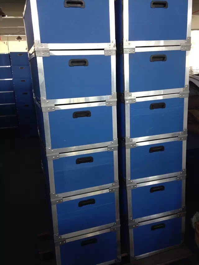 鋁合金邊條，護(hù)角加強型物流箱